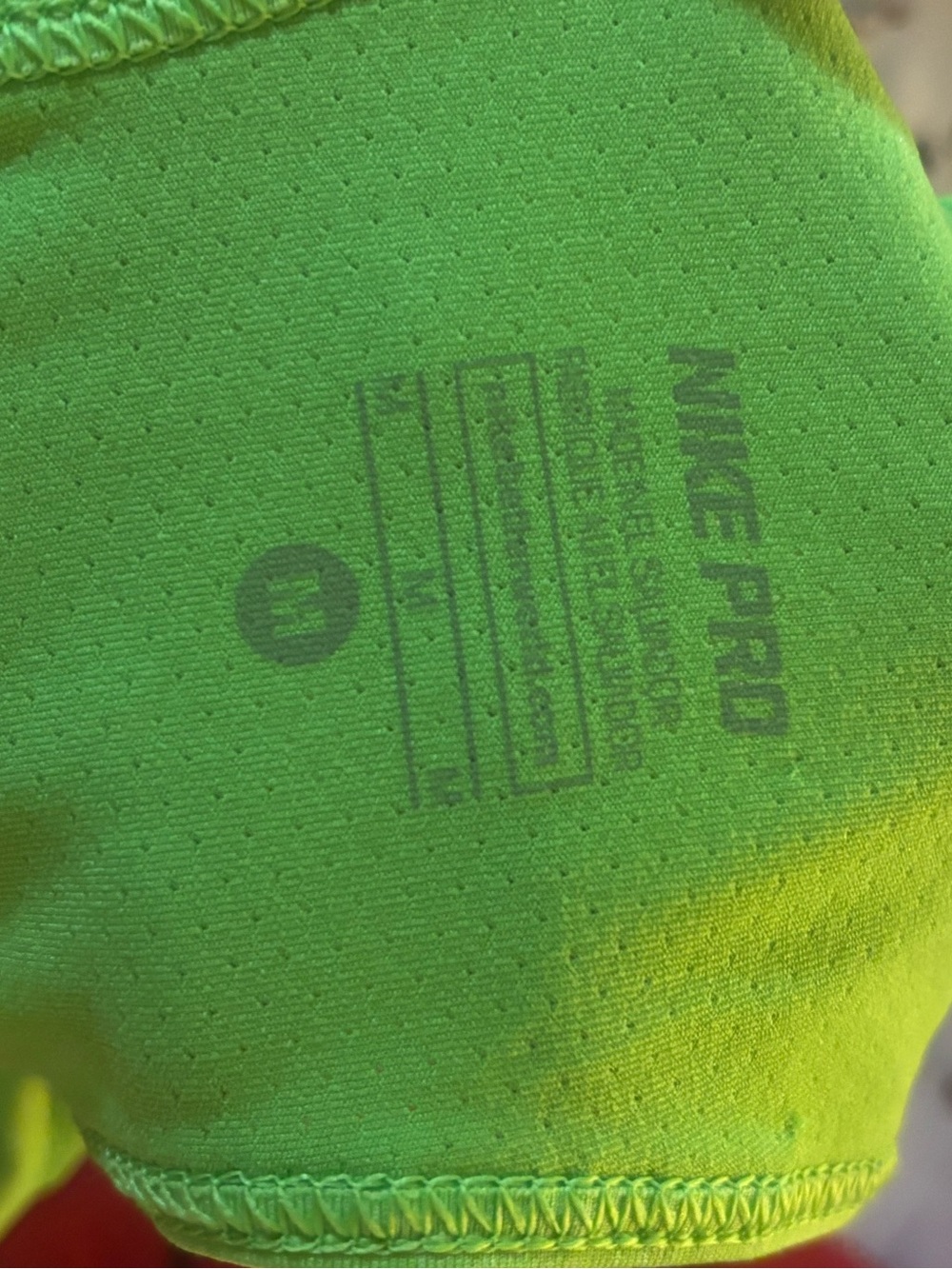 Nike Pro Women's Lime Green Racerback Tank Top - Picture 4 of 4